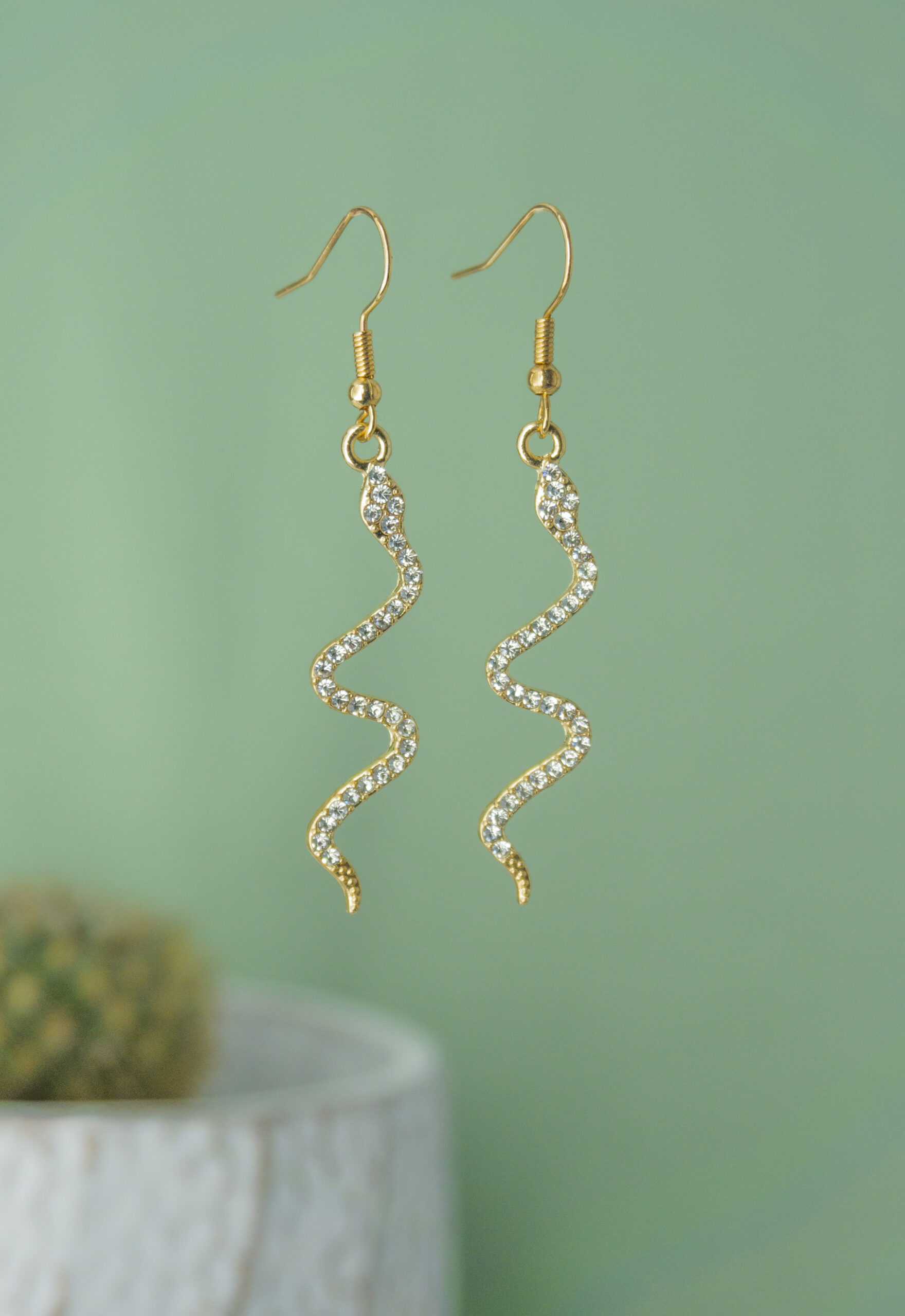 two snake earings jewelry photo