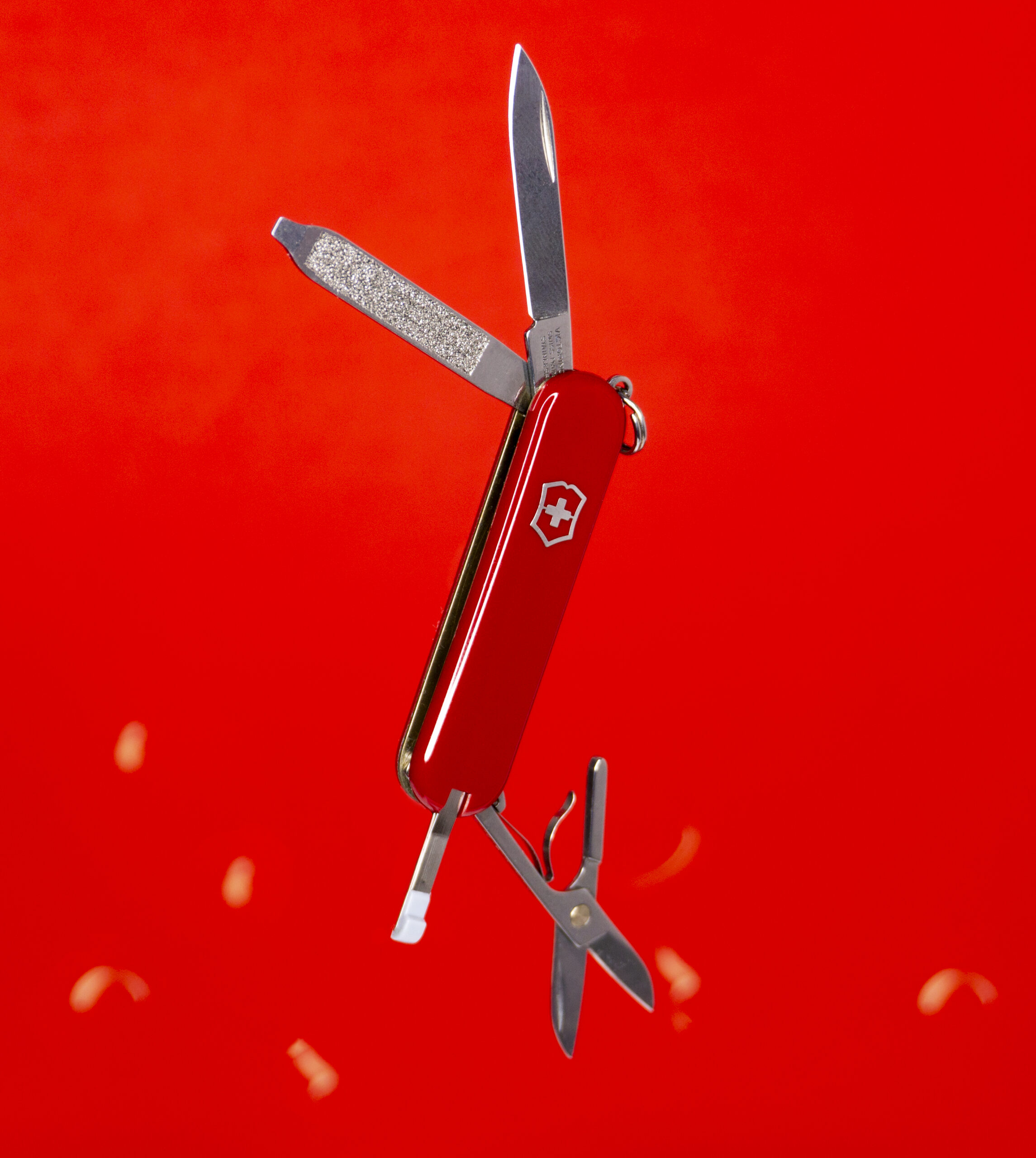 swiss army knife product photo
